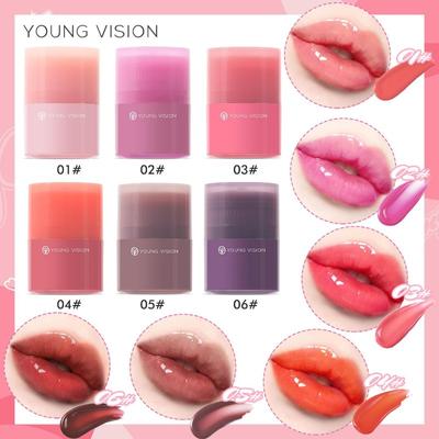 Twisting Lip Gloss Yingrun Baoshi Translucent Lip Gloss Fading Lip Lines Lip Oil 6 Colors Available