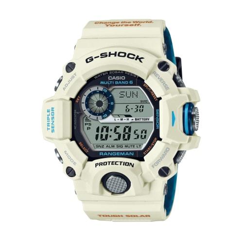 

G-Shock Casio Watch Love Sea and The Earth EARTHWATCH Collaboration Model GW-9408KJ-7JR Men s White