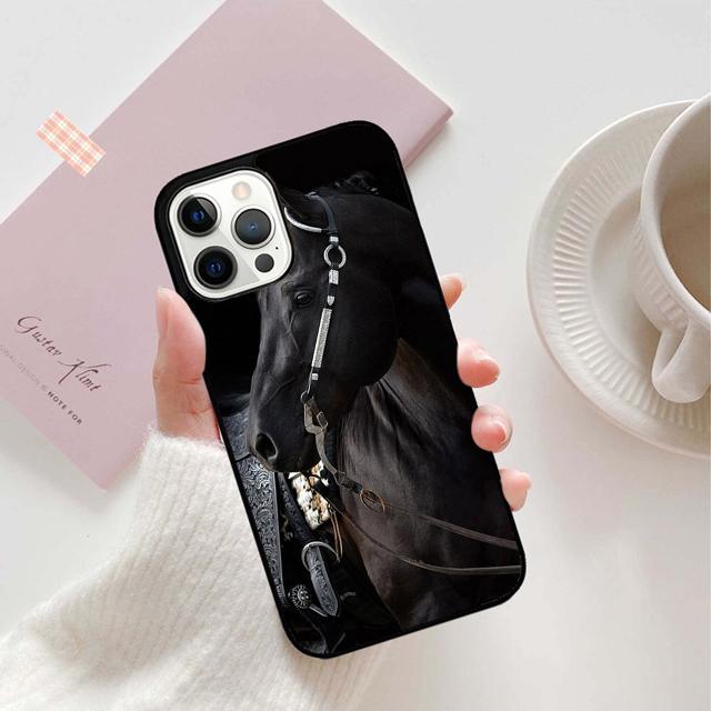 

Чехол для телефона HORSE BEAUTIFUL для iPhone 5 6 7 8 Plus X XR XS SE2020 Apple 11 12 13 mini Pro Max Galaxy S10 S20 S21 iPhone 13pro