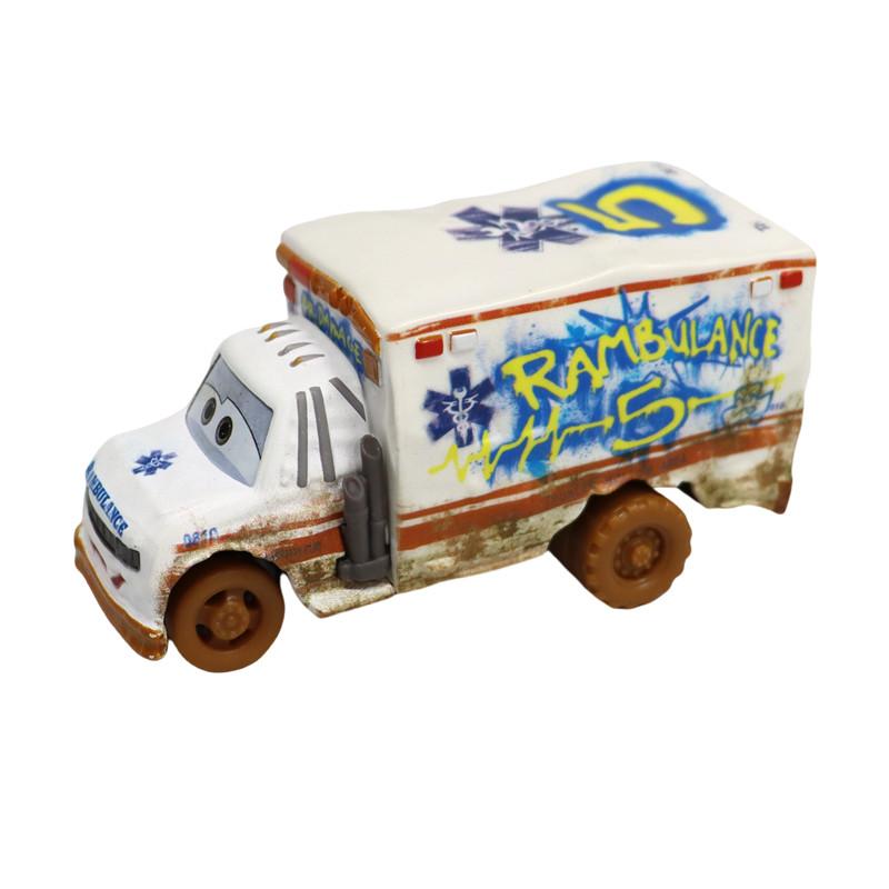 Alloy Pixar Cars 3 Arvy Miss Fritter McQueen Mater Mr. Destruction 1 : 55 Diecast Metal Car Miniature Toy Ideal For Kid Birthday Present