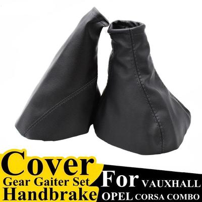 2 Adet/Set Siyah El Freni Vites Körüğü Toz Kılıfı Seti Opel/Vauxhall Corsa B İçin