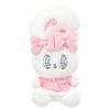 Esther Bunny Holiday Scarf Big Plush Toy, Approx. 35cm (White)