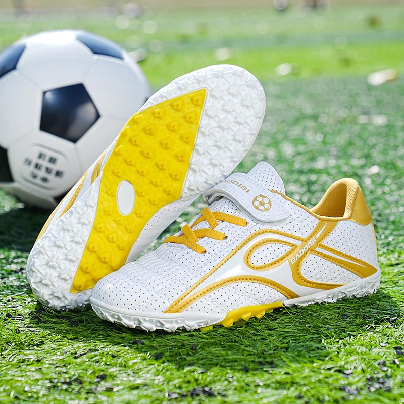 Children Football Shoes Grass Society Indoor Training Original Boys Soccer Shoes Cleats Non Slip Kids Football Field Boots New