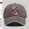 Pc Queen of Hearts Print Baseball Cap Fashionable Casual Printed Design Golf Hat Home Leisure Decorative Hat Comfortable and