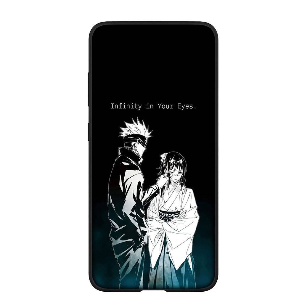 Phone Case for Samsung Galaxy S25 S23 S22 S24 Ultra FE A05 A06 A15 A16 A36 A37 A35 A54 A55 A56 A57 A25 A26 A17 Gojo Satoru Anime Jujutsu Kaisen Cover