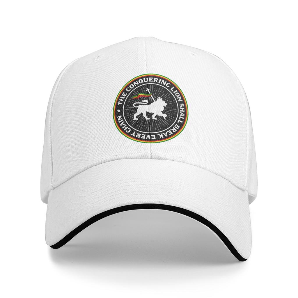 Custom Fashion Rastafari Rasta Lion Of Judah  Baseball Cap Unisex Women Adjustable Adult Jamaica Flag Dad Hat Spring Sun Hat
