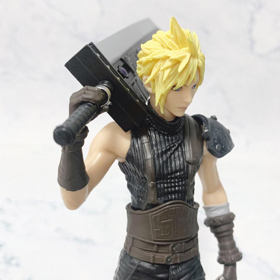 Exquisite Version Cloud Strife Anime Figure Peripheral, PVC Action Doll, Anime Collectible Model Toy, Holiday Gift