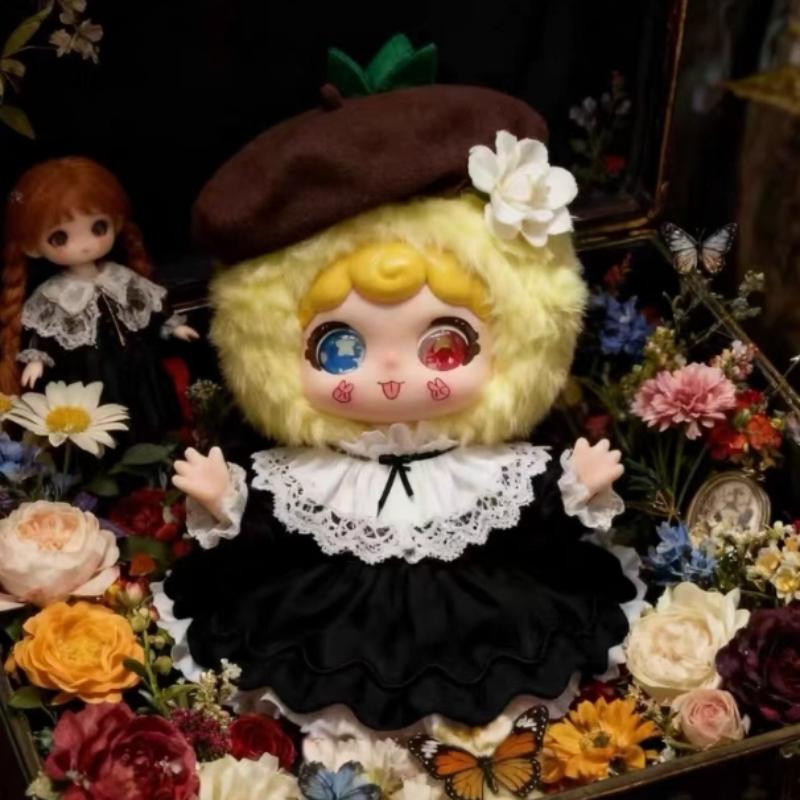 Midoo Meyveli Bebek Eğleniyor Serisi Peluş Vinil Sevimli Bebek Sırt Çantası Kolye Masaüstü Süsü Kız Dekor Sürpriz Hediye