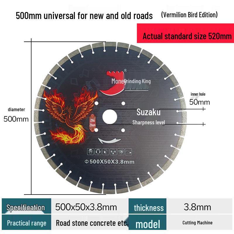 Diamond Saw Blade for Concrete, Stone, Marble & Cement - 300/400/500 mm
