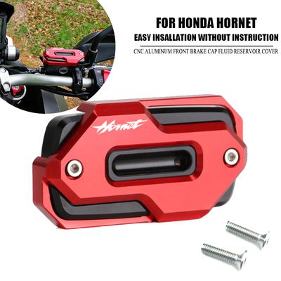 Alüminyum Ön fren hidroliği Tankı Hazne Kapağı yağ Kapağı Honda Hornet 900 600 CB600F CB 600F 1998-2014 Motosiklet
