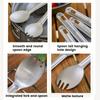 Camping Titanium Spork Spoon Outdoor Lightweight Fork Tableware Portable Picnic Hiking Travelling Ultralight Dinnerware 1PC