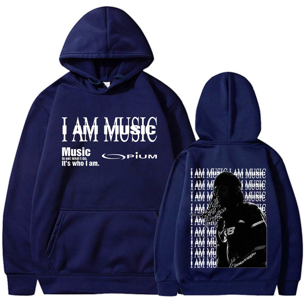 Rapper Playboi Carti I AM MUSIC Hoodies Opium Ken Carson Narcissist Long Sleeve Sweatshirt Men Women Hip Hop Oversized Pullovers