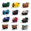 Children's Wooden Toy Train Head Cake Decoration - YB02