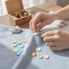 200pcs Easy-Fix Design Sewing Buttons 2 Holes Plastic Buttons Craft Buttons  For Sewing Craft