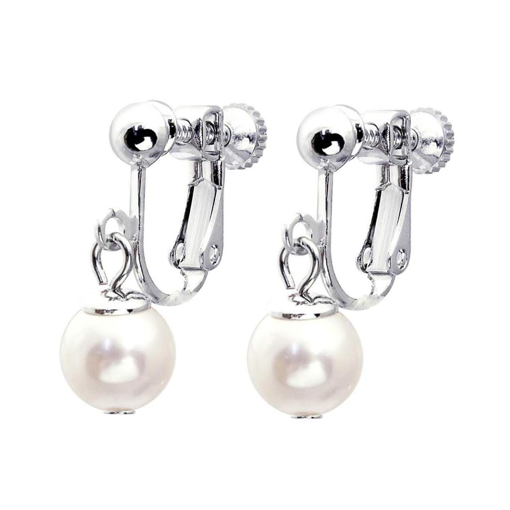 Lala Christie 8mm Crystal Pearl 3-Piece Set Necklace and Earrings (lp03-0001-set)