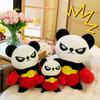 Adorabile Peluche Kung Fu Panda Supereroe Morbido Peluche Cuscino Regalo Per Bambini