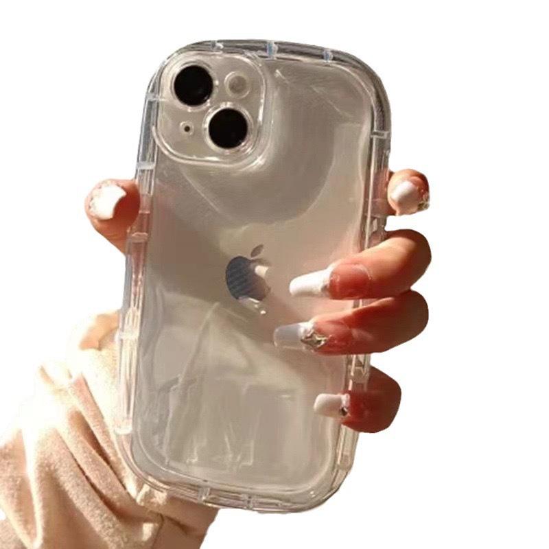 Drop-Proof Transparent Soap Case for iPhone 16 Pro Max: Precise Fitting for iPhone 15, 14 Pro, 13, and X