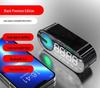 Mini Mirror Alarm Clock Bluetooth Speaker with TF Slot, Colorful Lights, Heavy Bass, FM, Portable Gift Speaker.