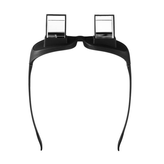 Prism Glasses Universal Non-slip ABS Refractive Show Horizontal Glasses for Reading