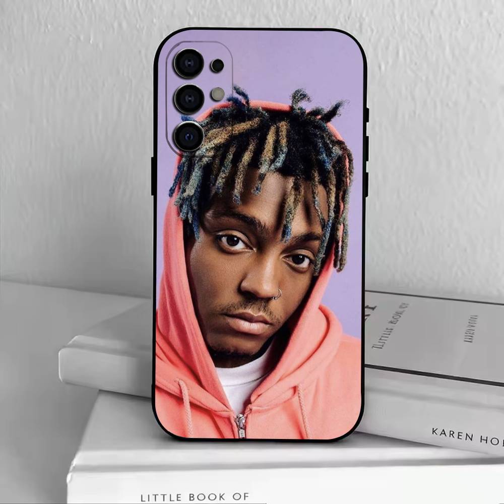 999-Juice WRLD-JW Phone Case Black Silicone Soft For Samsung S25,S24,S21,S22,S23,S30,Ultra,S20,Plus,Fe,Lite