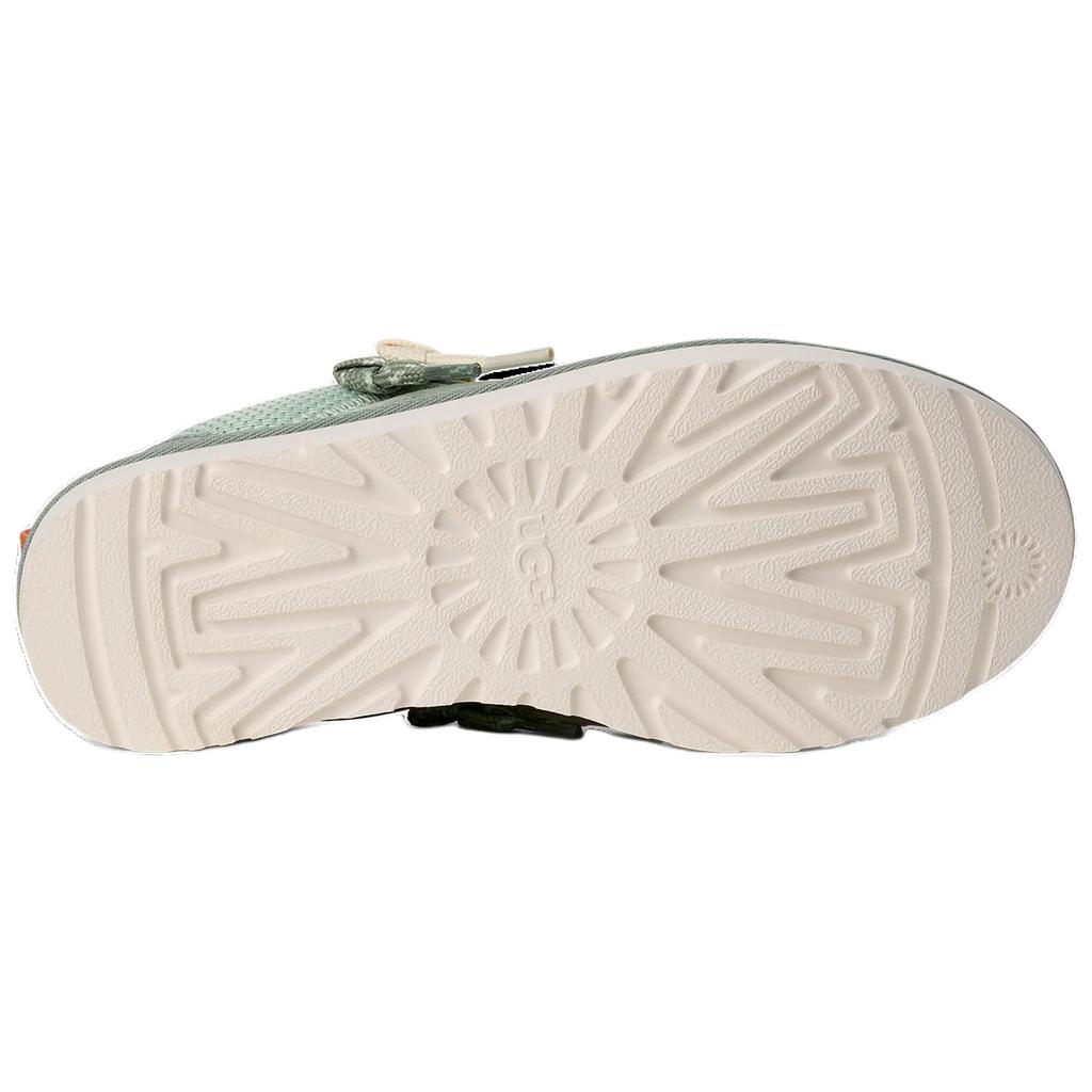 UGG Lowmel Fabric Suede Trendy Comfortable Low Top Casual Shoes Women Sneakers Green 1168890-ART