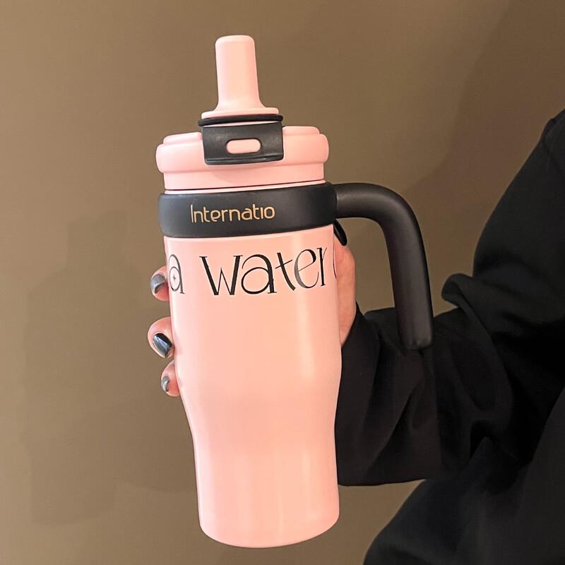 MRSIKEY Stylish 304 Stainless Steel Insulated Coffee Mug