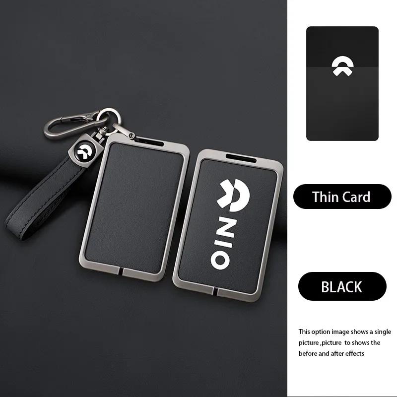 Zinc Alloy Auto Intelligent Nfc Card Key Fob Cover Case Fit For Wei Lai Nio Et5 Et7 Es7 Ec7 Es6 Es8 Ec6 Protector Mount Housing Auto Accessories
