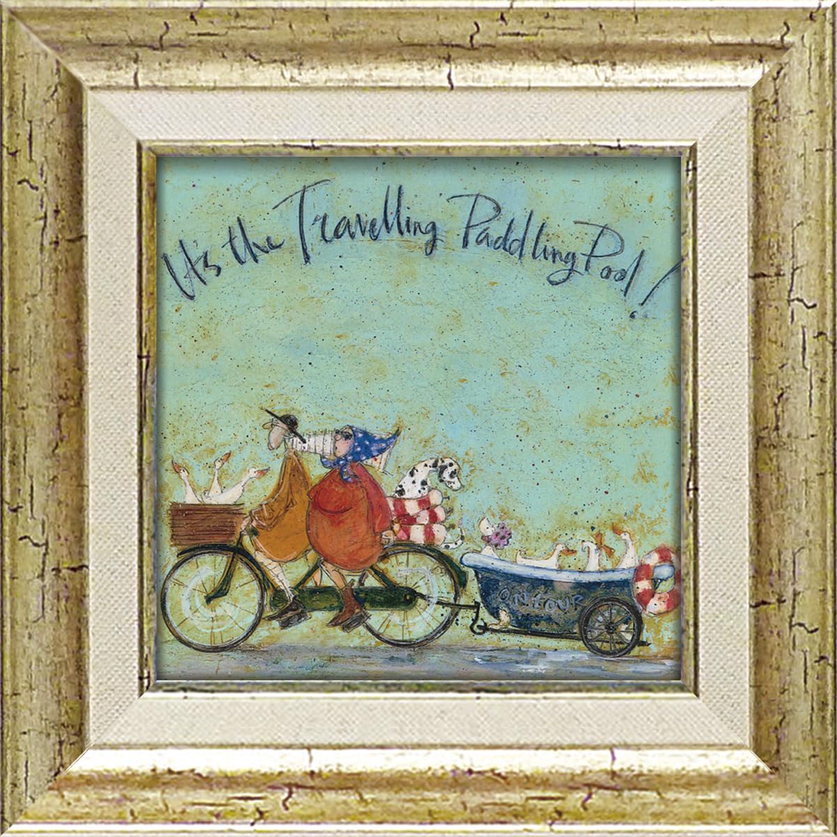 

YouPower Sam Toft Gel-Coated Art Frame, Small, Traveling Pool