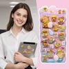Cute 3D Stickers Funny Reusable Removable Toys Kids Capybara Journal Stickers for  Children Birthday Classroom Scrapbooking