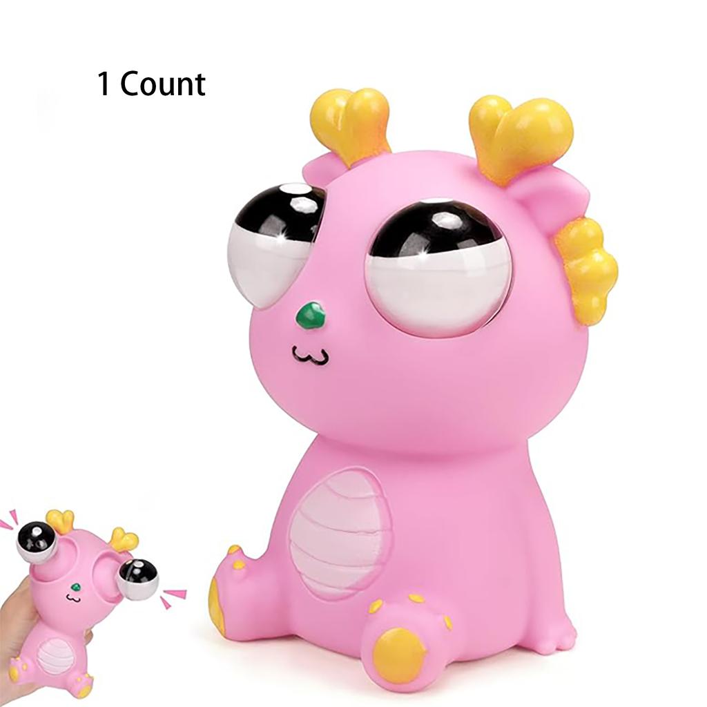 Creative Eye Blowing Dragon Pinch Music Toy Stress Relieving Toy Funny Release Stress Relieving Tool
