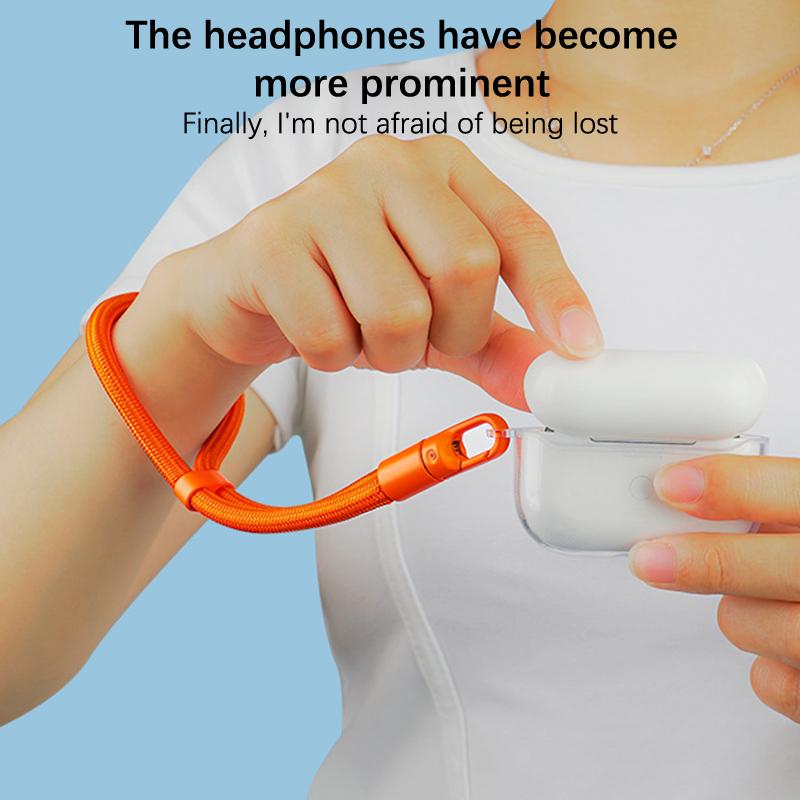 Smycz - Regulowany Pasek na Telefon Klips Uchwyt Do Wszystkich Etui na Telefon 7mm Grubości (Szyja & Ramię & Crossbody / Nadgarstek)