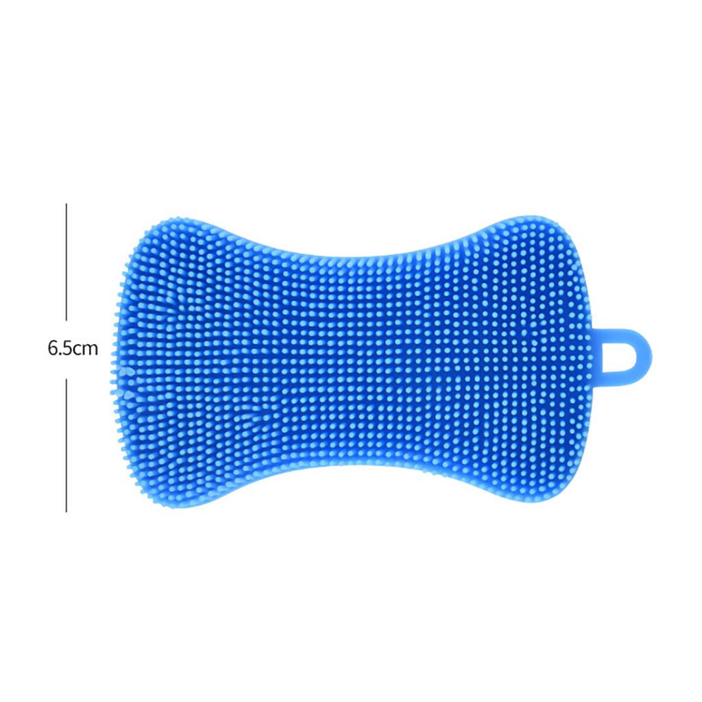 4pcs Silicone Dish Washing Sponge Kitchen Cleaning Tool