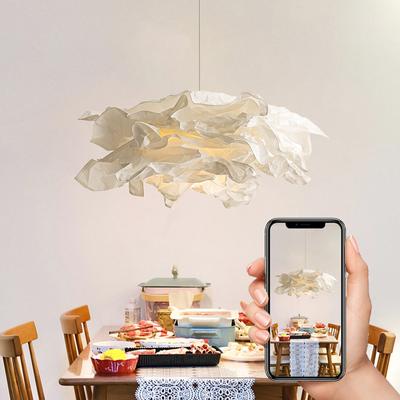 1 Pièce Art DIY Abat-jour Nuage Abat-jour Fleur Décoration Abat-jour Plafonnier Lustre Suspension pour Salon Chambre Bar