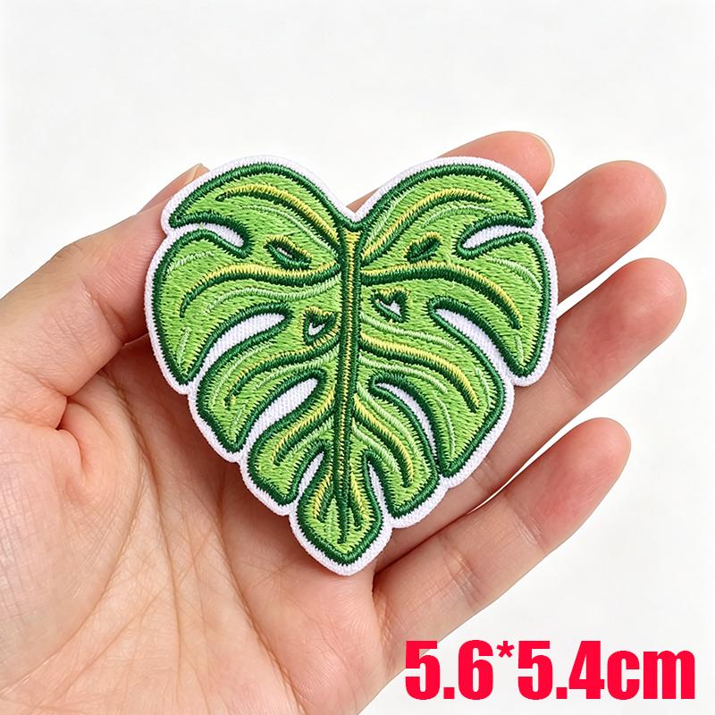 2026 Cartoon Summer Tropical Style Embroidered Patches Coconut Shell Hat Slippers Patch Iron On Patches For Clothing Decoration