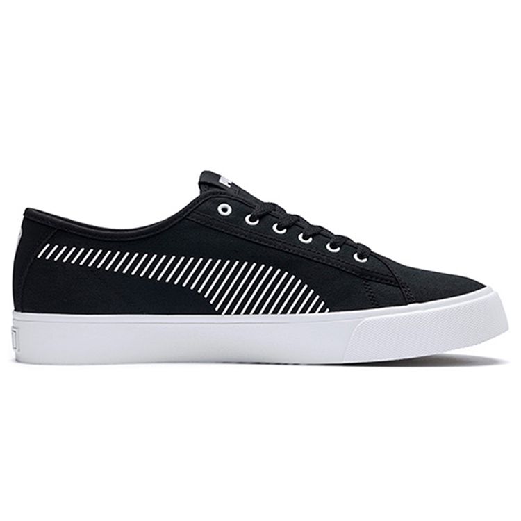 Puma Bari Black Unisex Sneakers White 369116-01