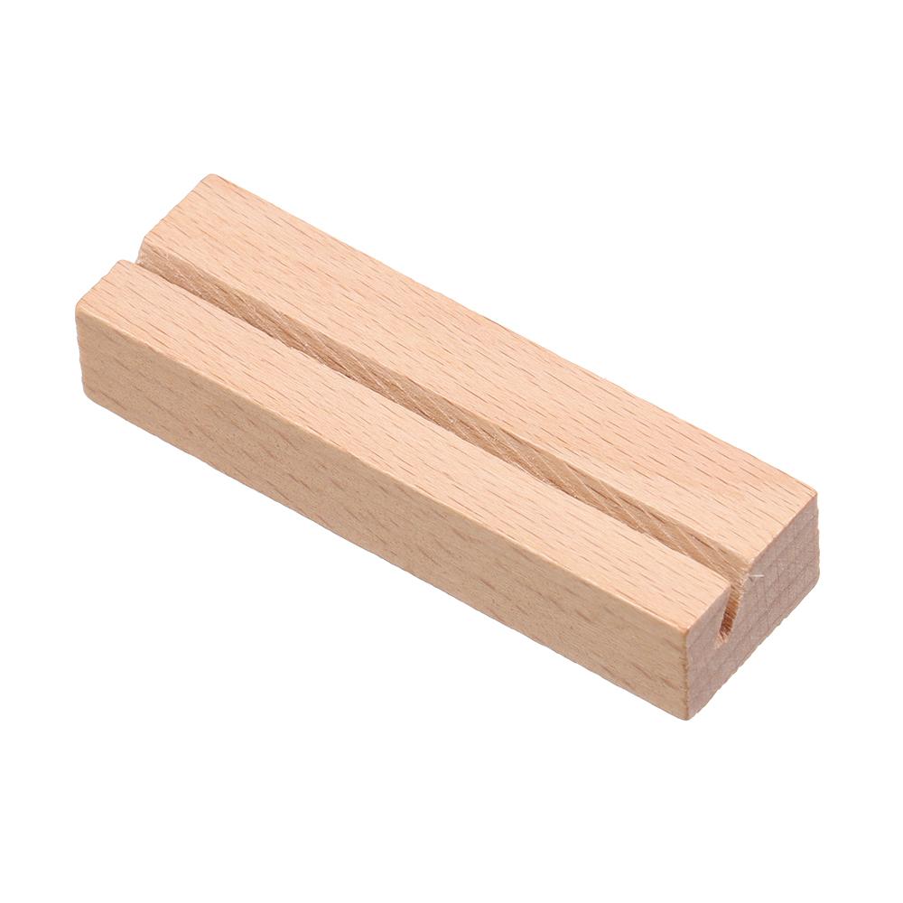 Natural Wood Notes Clips Photo Holder Paper Clamp Stand Table Numbers Holder Support Place Card Desk Card Messages Xmas Decor