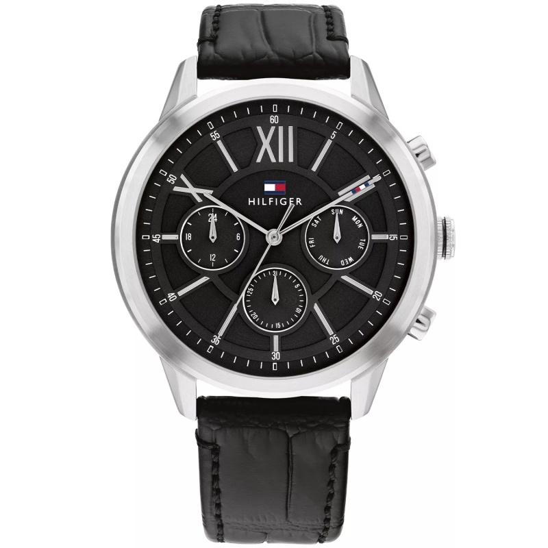 Tommy Hilfiger 1710527 Black Quartz Men s Watch чёрный