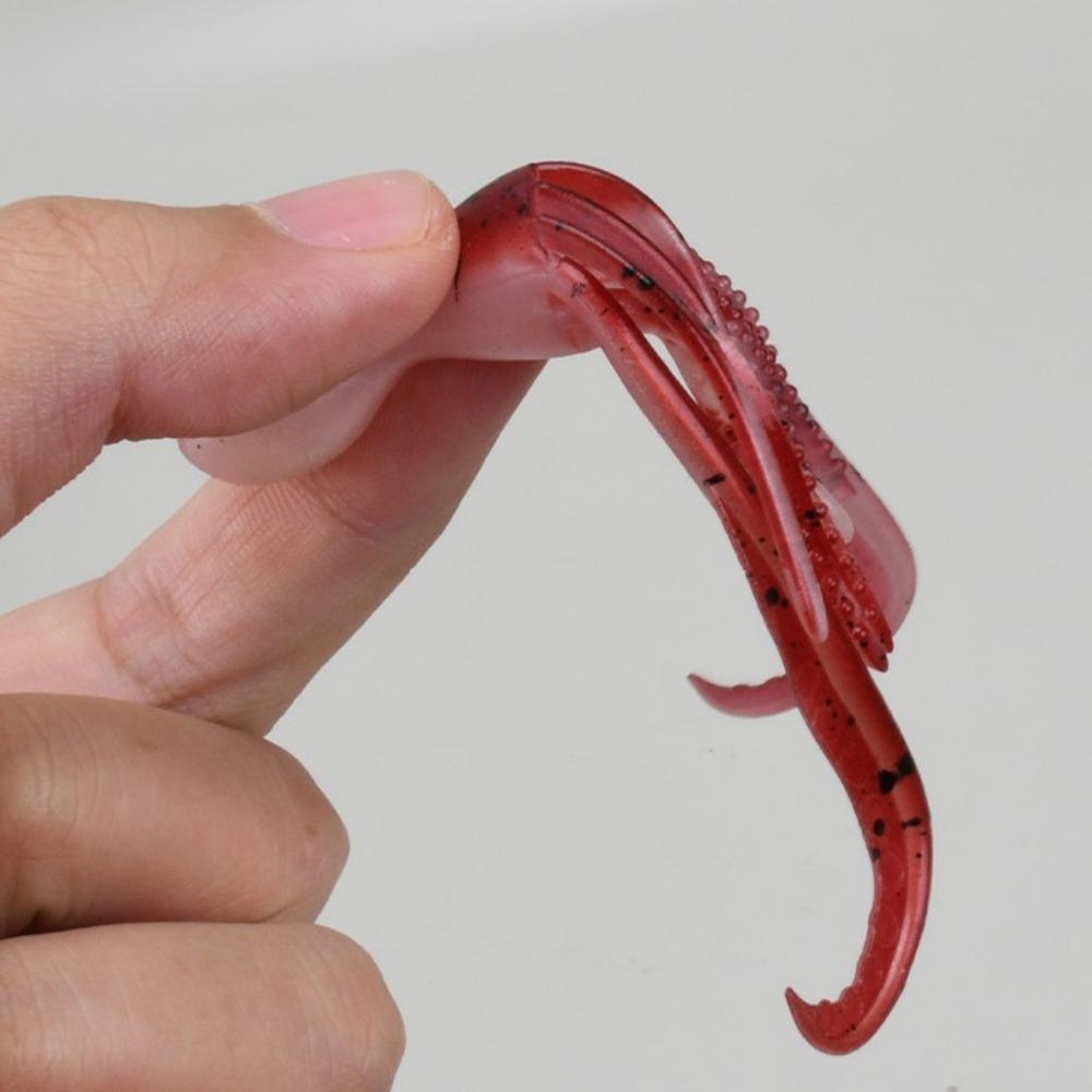 TPE Material Saltwater Octopus Bait Rubber Fishing Tackle 2024 Octopus Squid Lure
