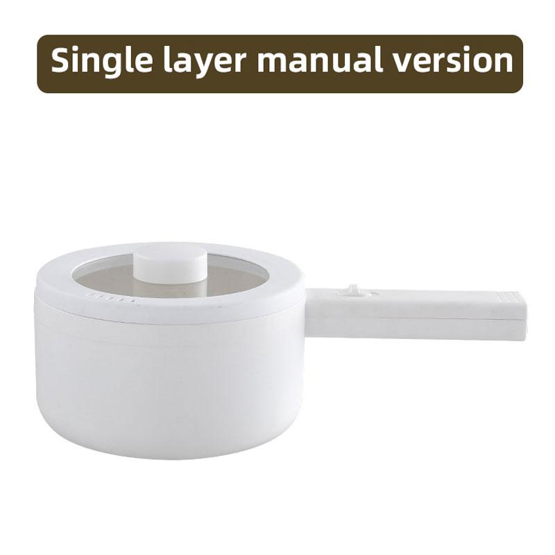 

Маленькая многофункциональная электрическая кастрюля для приготовления пищи, интеллектуальная кастрюля для лапши быстрого приготовления, антипригарная кухонная плита, бытовая кастрюля для жарки EU