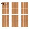 Home Storage Identification Tags Self-Adhesive Cork Labels, Waterproof Stickers with Retro Wood Texture, Oil Proof Classification Marks Removable
