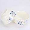 Northern Scenery Blue Peacock Bone China Dinnerware Set