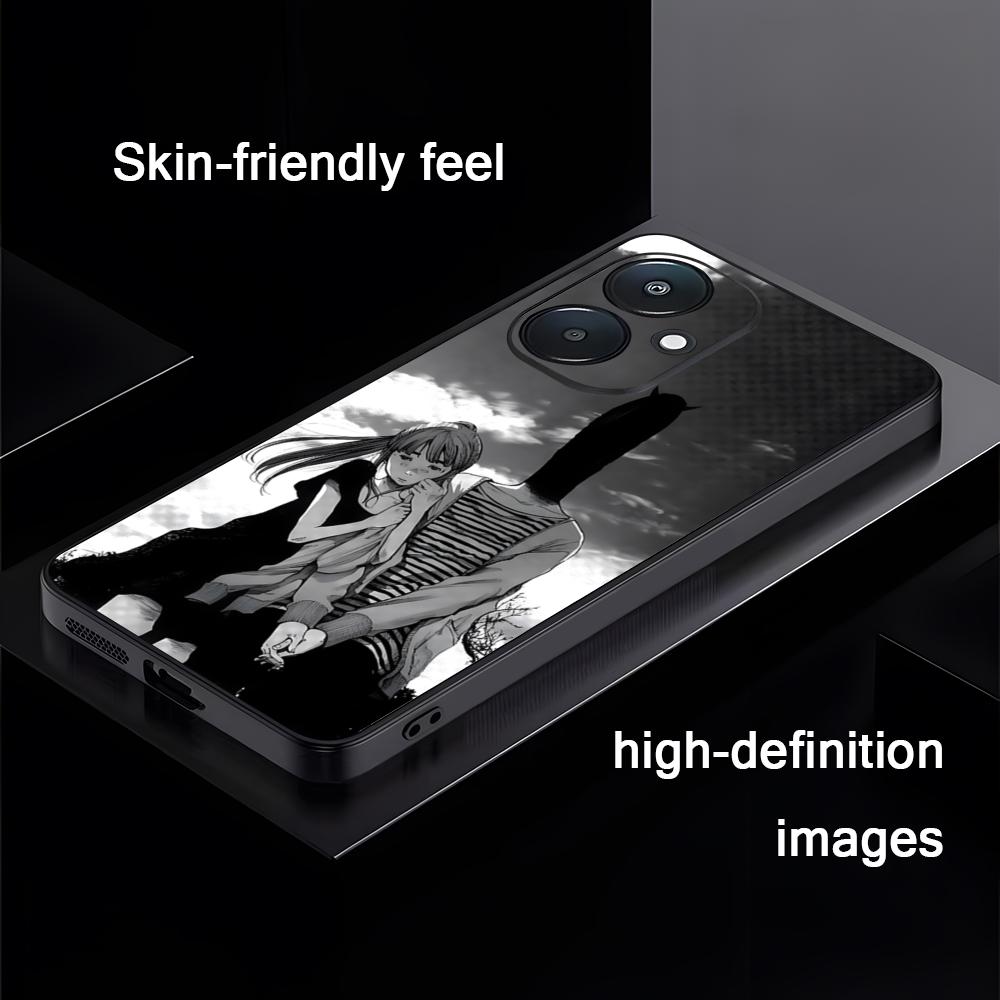 

Hot Oyasumi Punpun Comics Phone Case For Xiaomi Redmi 14C 13C 12C Note14 13 12 11 10 Pro Plus S Soft Black Phone Cover Redmi 12
