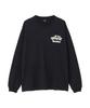 AVIREX SAGARA TOM CAT L/S T-SHIRT Men's M Black