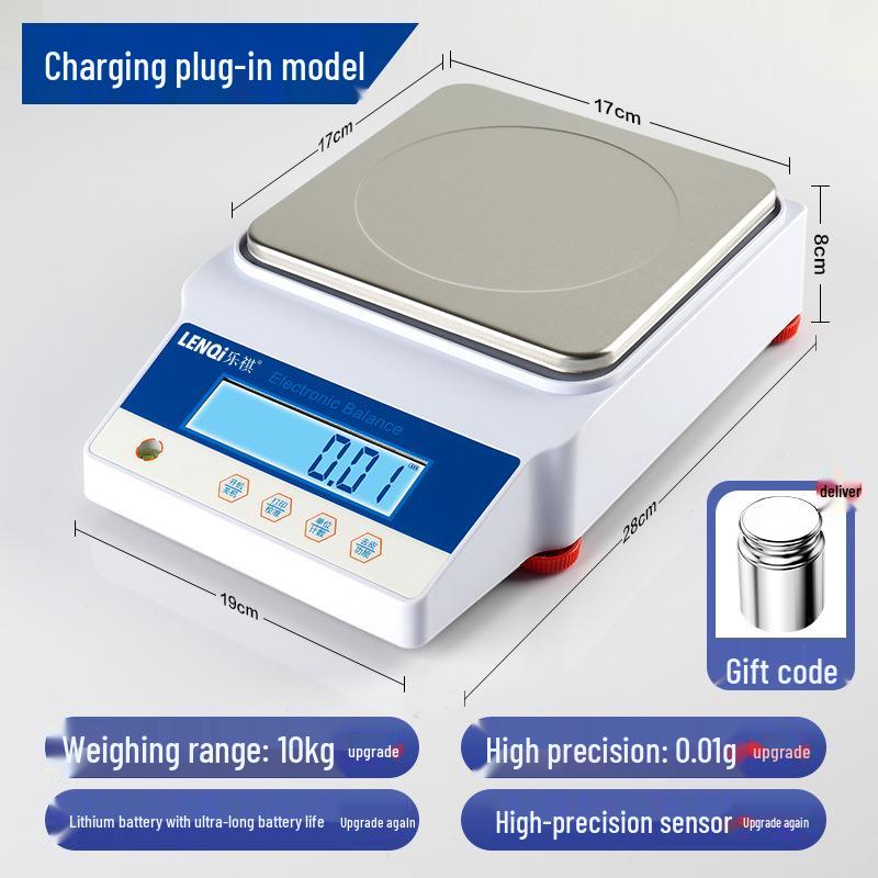 High Precision Laboratory Electronic Balance Scale 0.001g