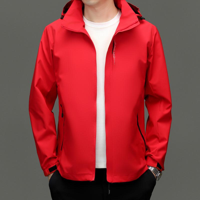 Fall 2025 new fashion casual men's hooded jackets, men's loose jackets, trendy coats, and padded clothes