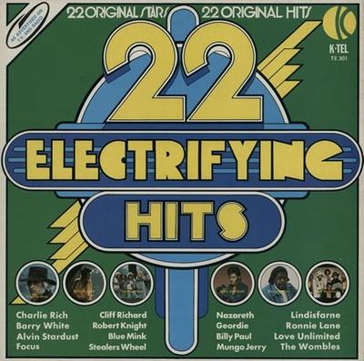 LP Record VARIOUS - 22 Electrifying Hits TE301 K-Tel 1974 UK Soul/Funk Used