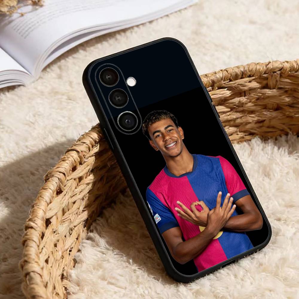 Football 10 L-Lamine Y-Yamal Phone Case For Samsung Galaxy A20,21s,22,31,32,52,53,72,73,80,91 Soft Black Shell
