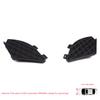 ESP1099 Front Bumper Lower Grille Fog Light Cover Left Right A2108850253 153 for Mercedes E W210 E320 E430 E55 AMG 1999-2003