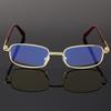 Metal Men Reading Glasses Women Crystal Glass Lenses Farsightedness +50 +75 125 +175 +225 +275 +325 +375 +450 +500 +550 +600