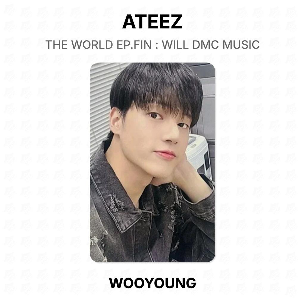 ATEEZ THE WORLD EP.FIN : WILL DMC MUSIC Official Photocard